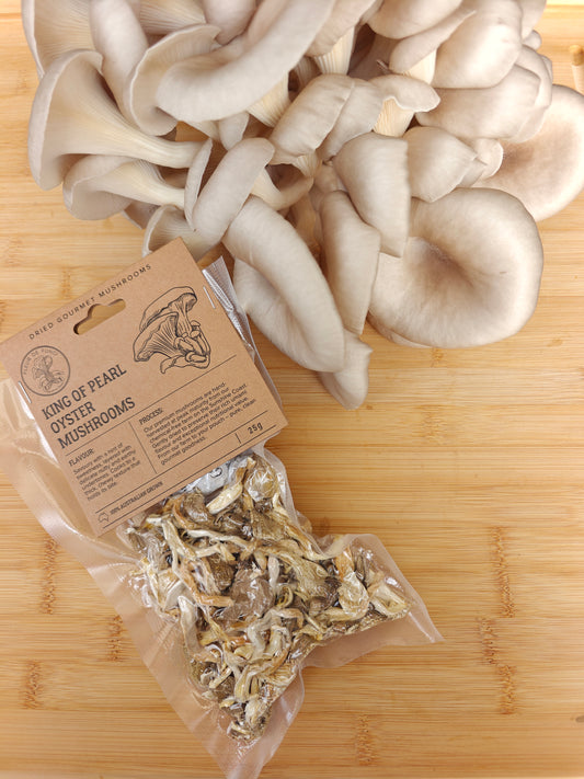 Dried King of Pearl Oyster Mushrooms