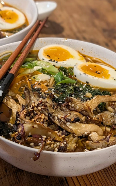Umami Mushroom Ramen 🍜🥢