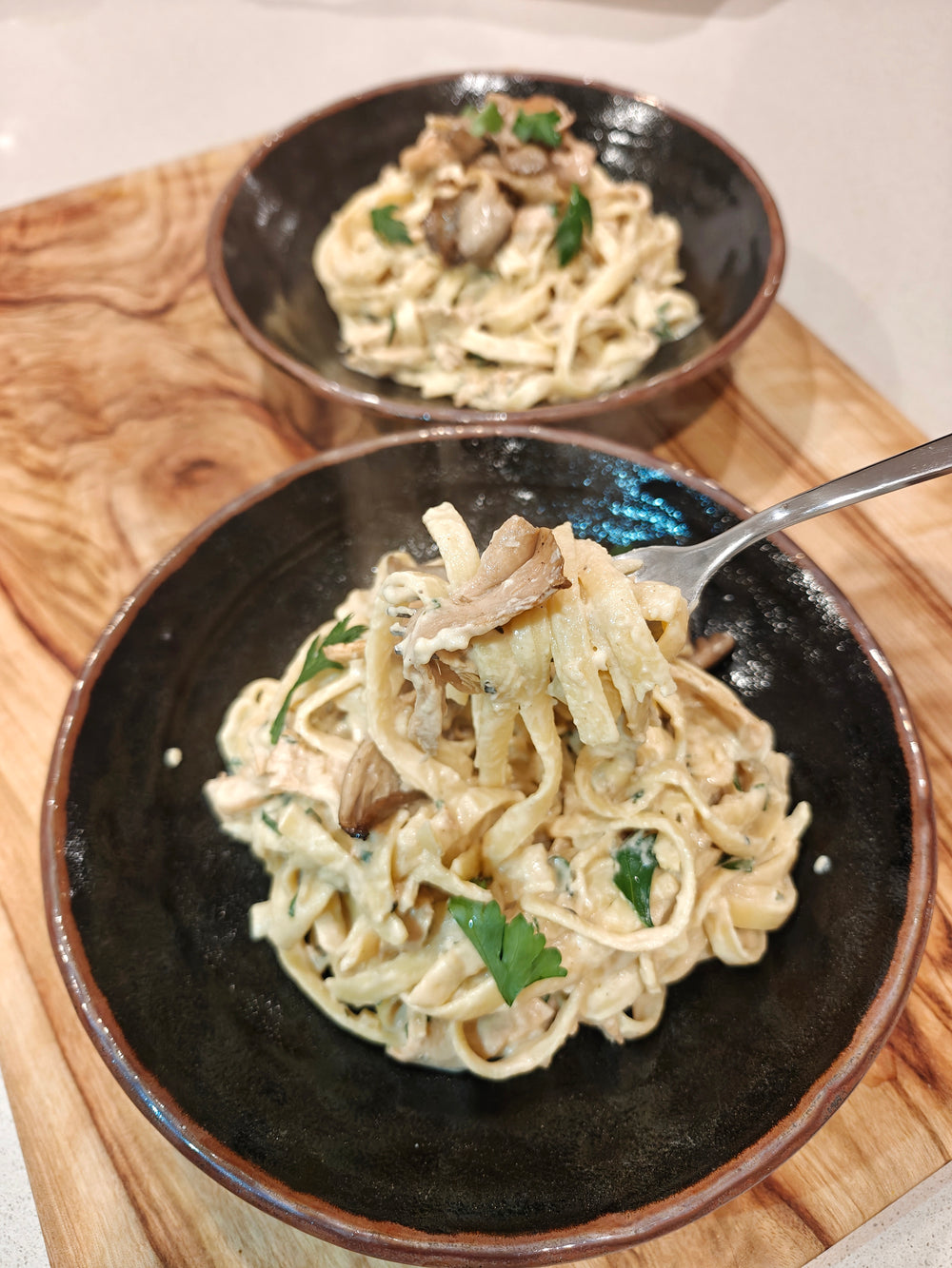 Creamy Mushroom Pasta